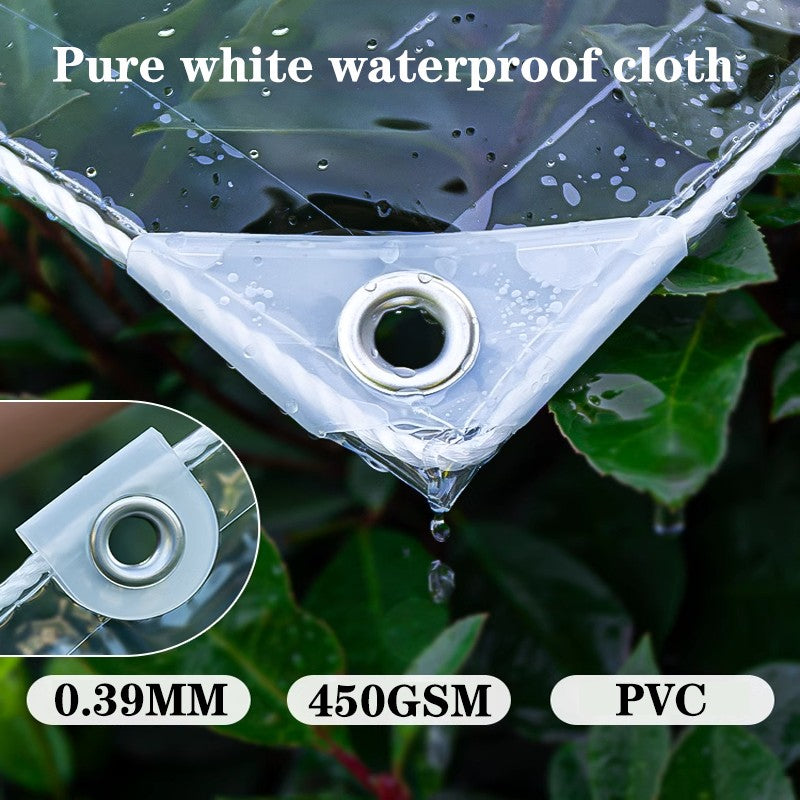 Capa Térmica para Plantas – Proteção Transparente contra Frio e Vento