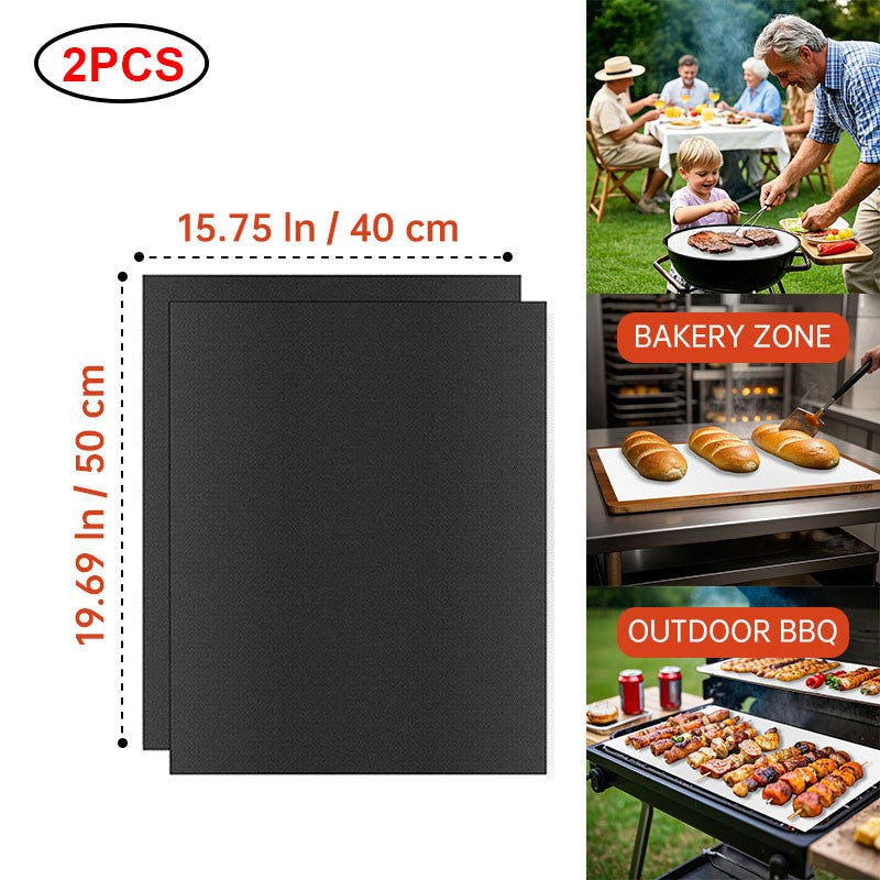 GrillClean Mat – Tapete Antiaderente para Grelha e Forno