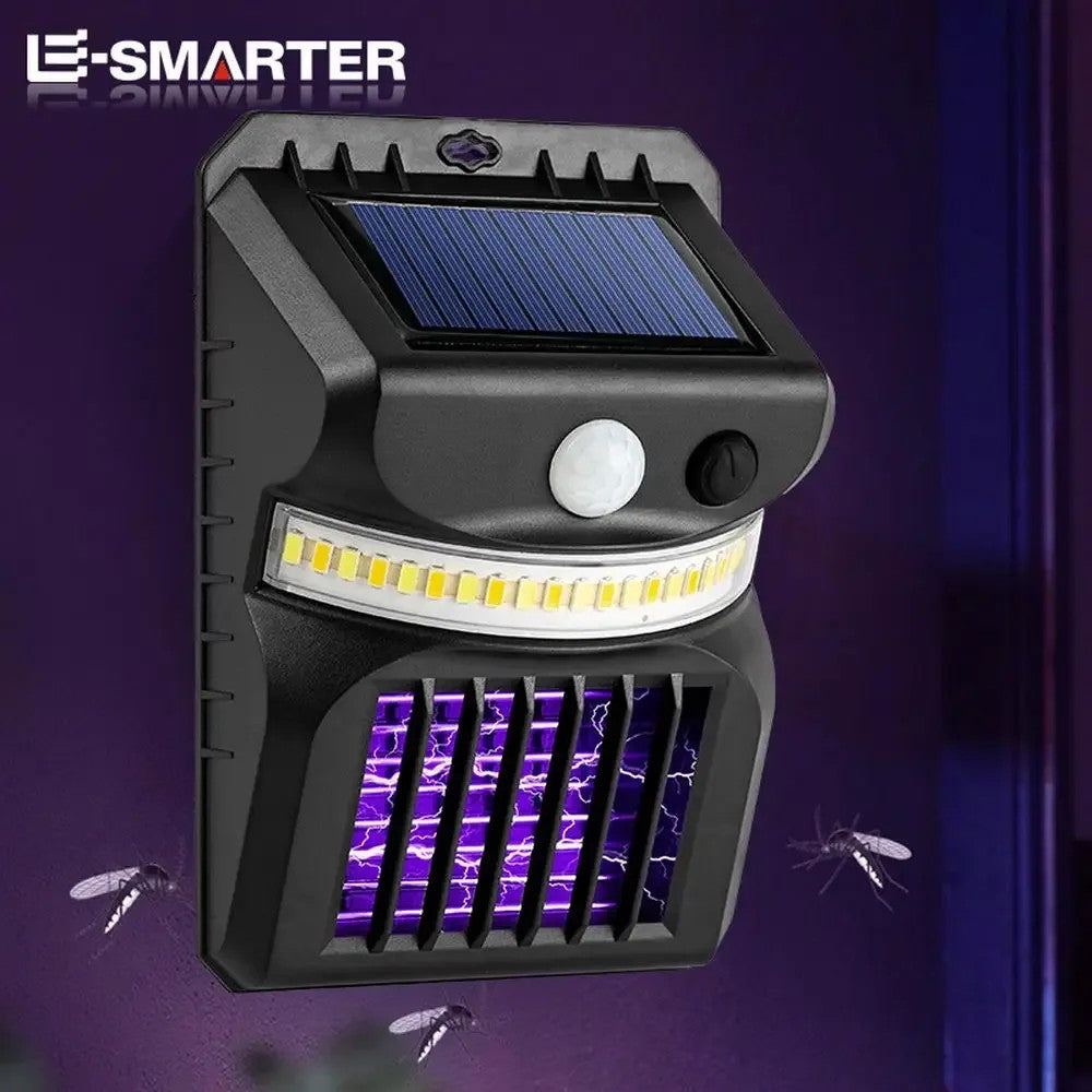 SolarKill – Lâmpada Mata-Mosquitos LED para Jardim