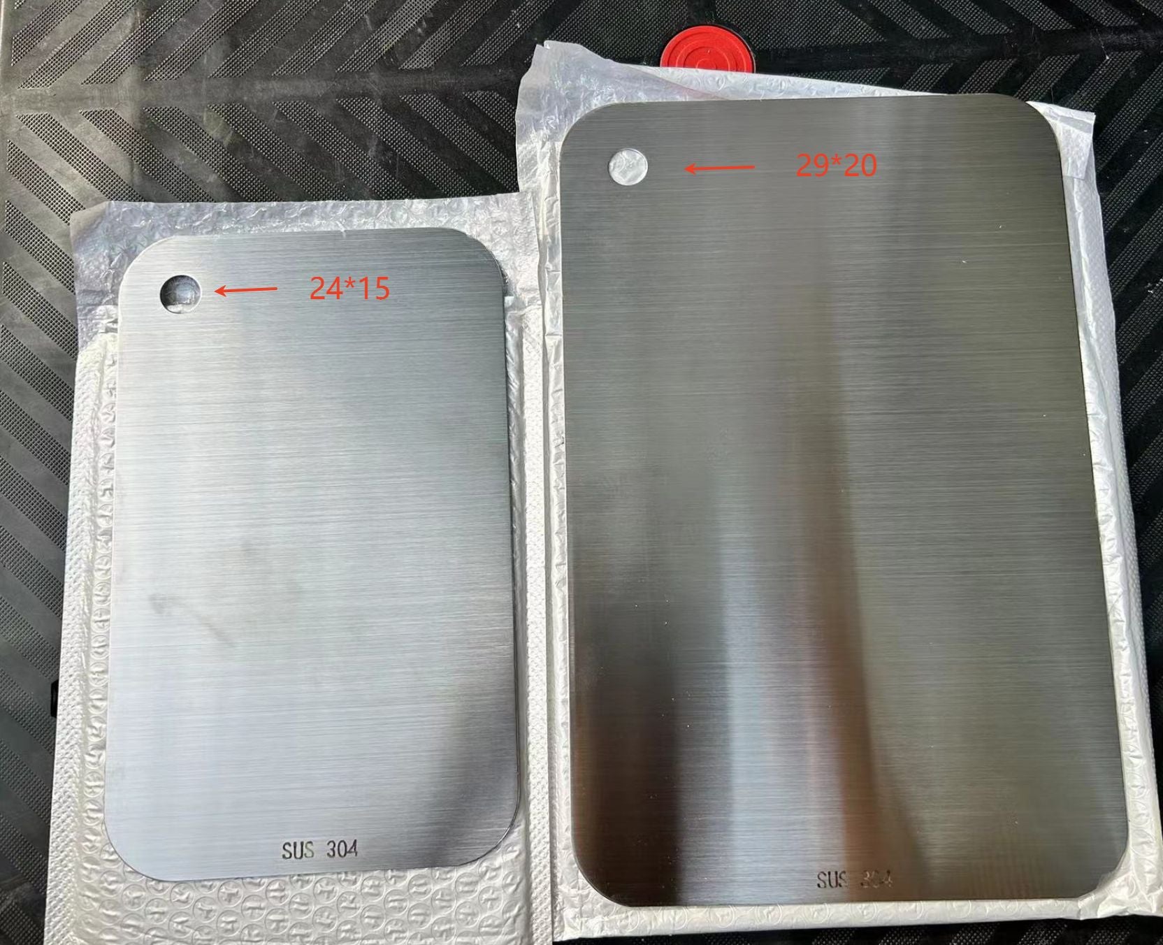 SteelChef Board – Tábua de Corte Inox 304 Antibacteriana para Cozinha Completa