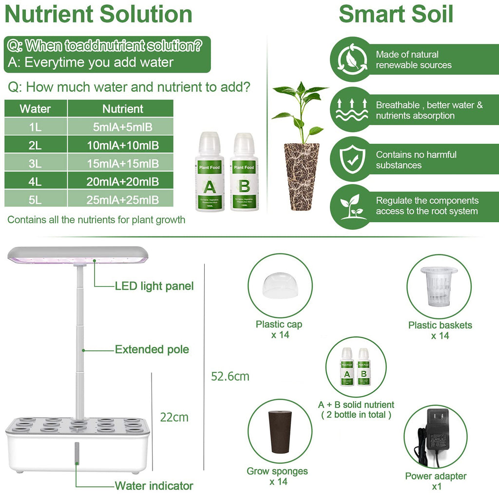 Estufa Digital Wi-Fi – Kit Automático para Plantas Internas