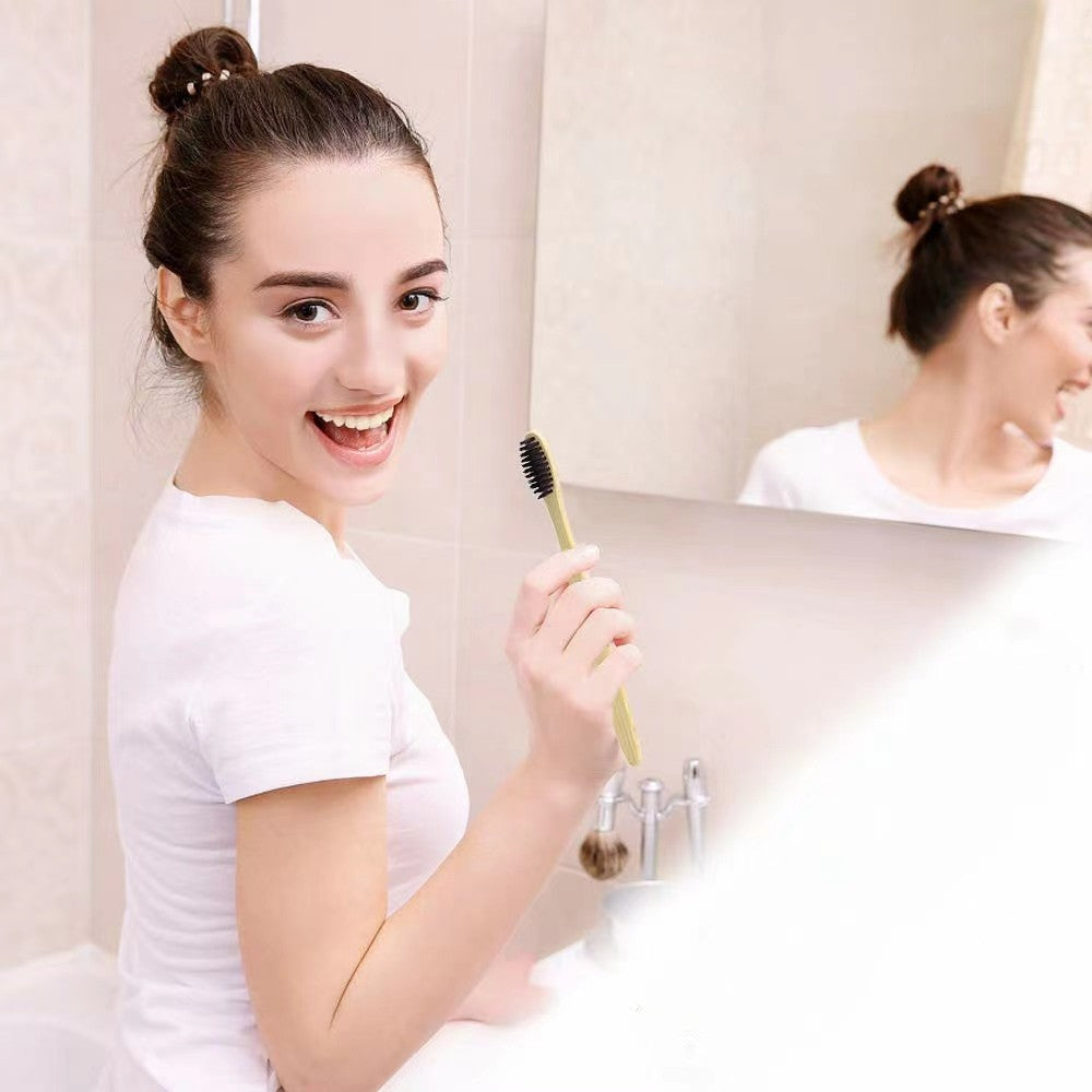 BambuSmile Eco – Kit 10 Escovas Sustentáveis Veganas