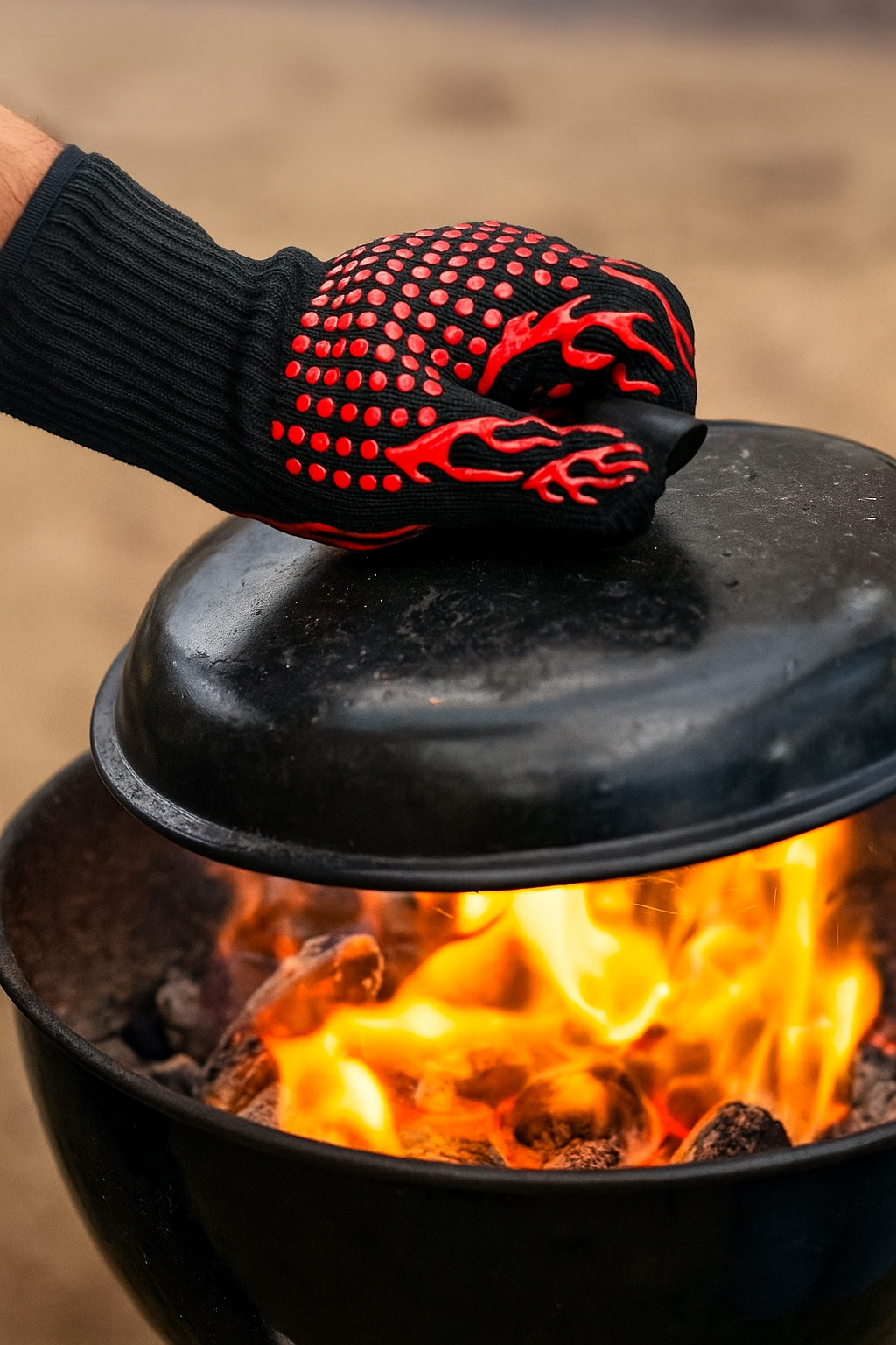 BrasaShield – Luva de Proteção para Altas Temperaturas