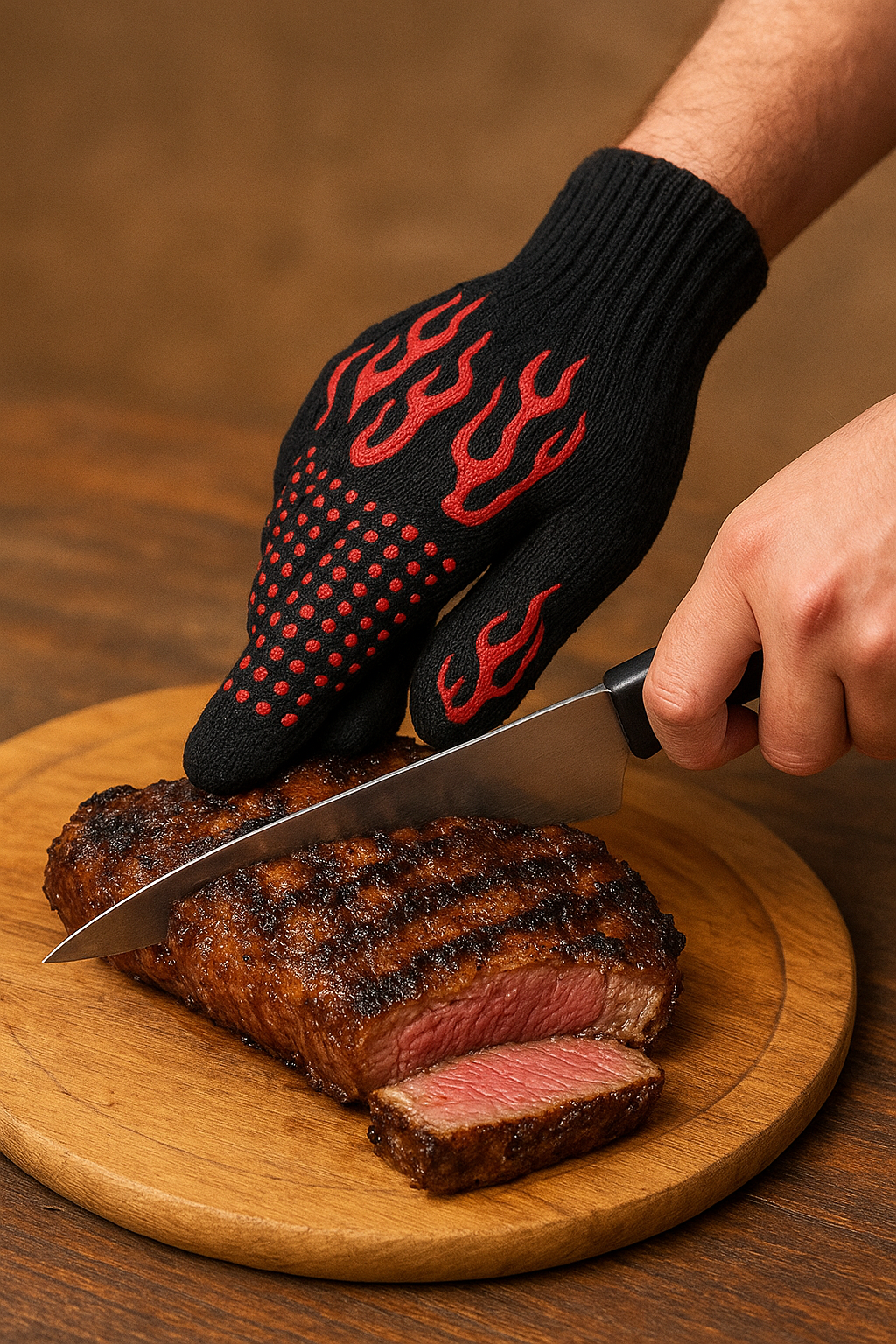 BrasaShield – Luva de Proteção para Altas Temperaturas