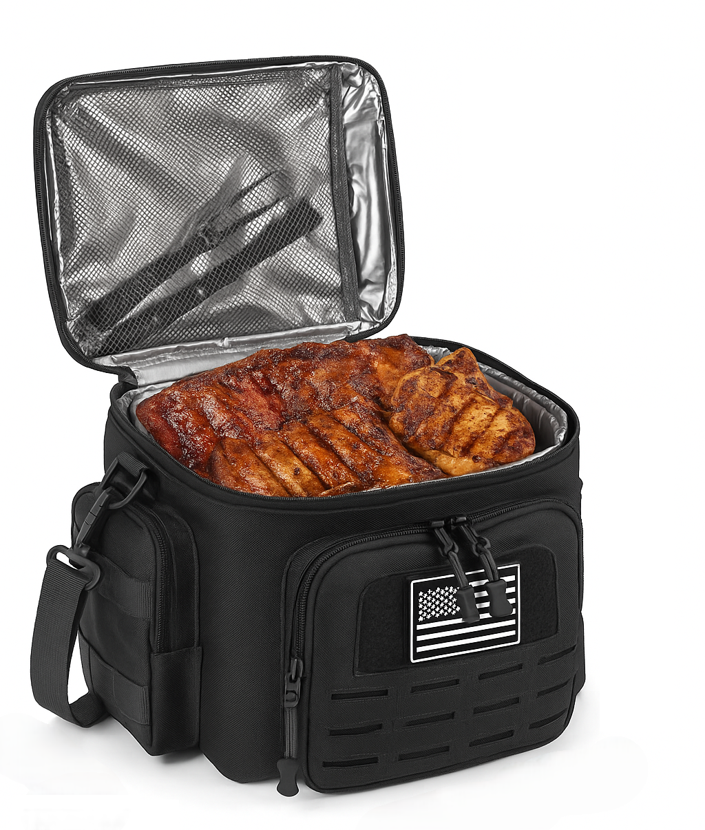 HeatVault – Caixa Térmica que Mantém Carne Quente por 4+ Horas