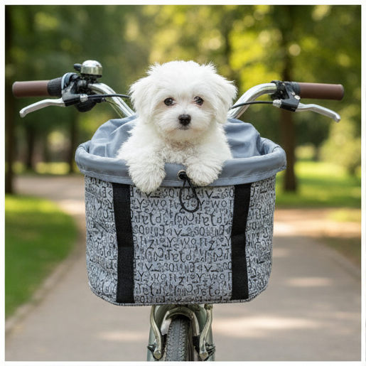 BikeBag City – Cesta dobrável para bicicleta com alça destacável