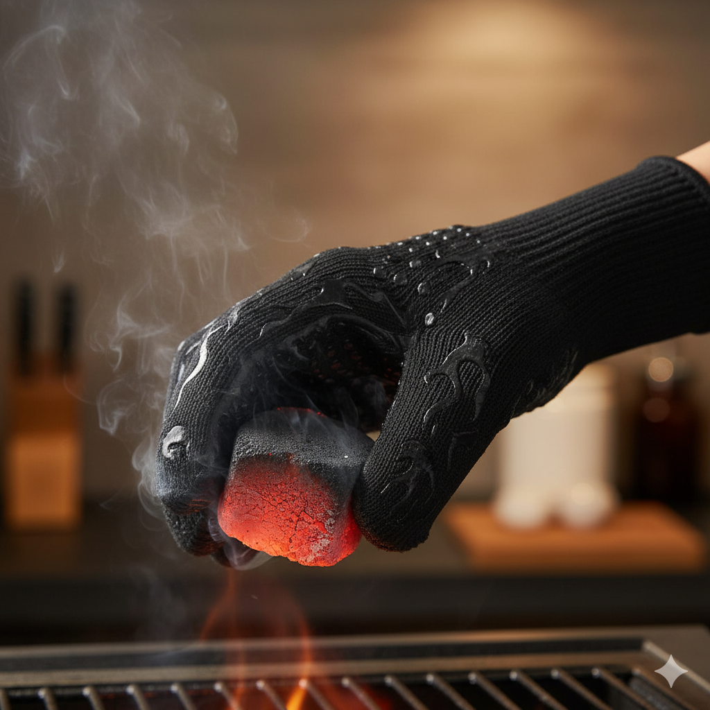 BrasaShield – Luva de Proteção para Altas Temperaturas