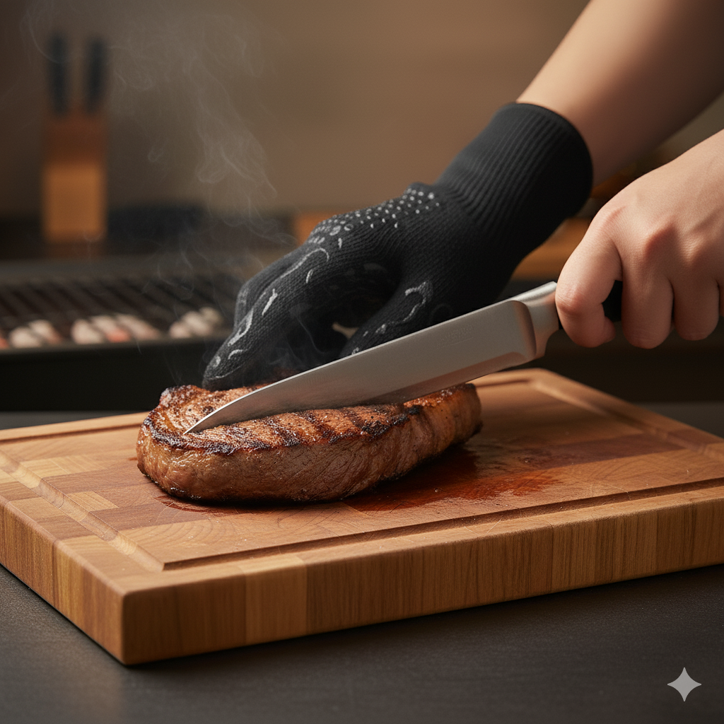 BrasaShield – Luva de Proteção para Altas Temperaturas