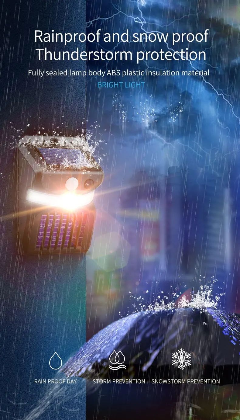 SolarKill – Lâmpada Mata-Mosquitos LED para Jardim