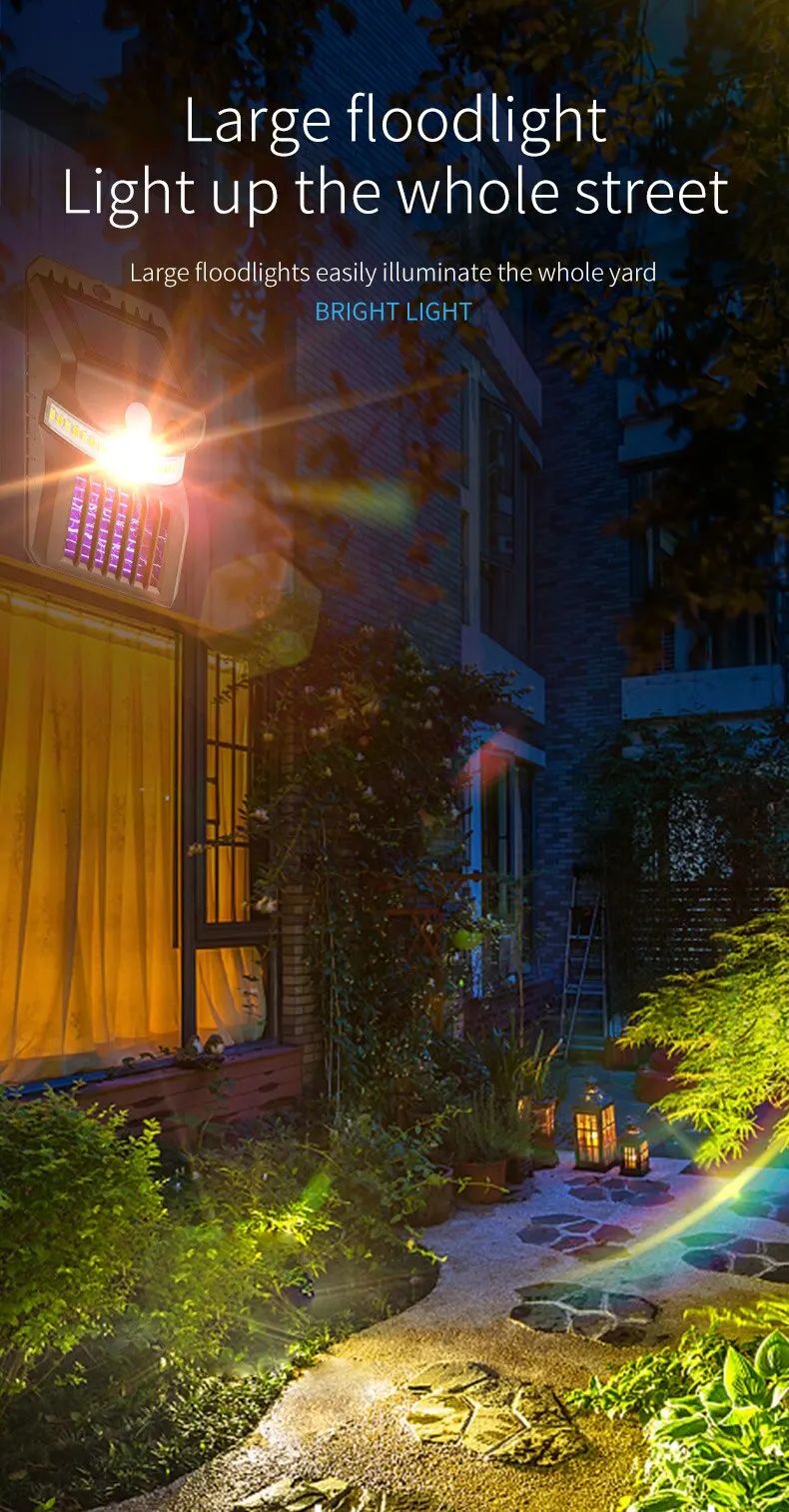 SolarKill – Lâmpada Mata-Mosquitos LED para Jardim