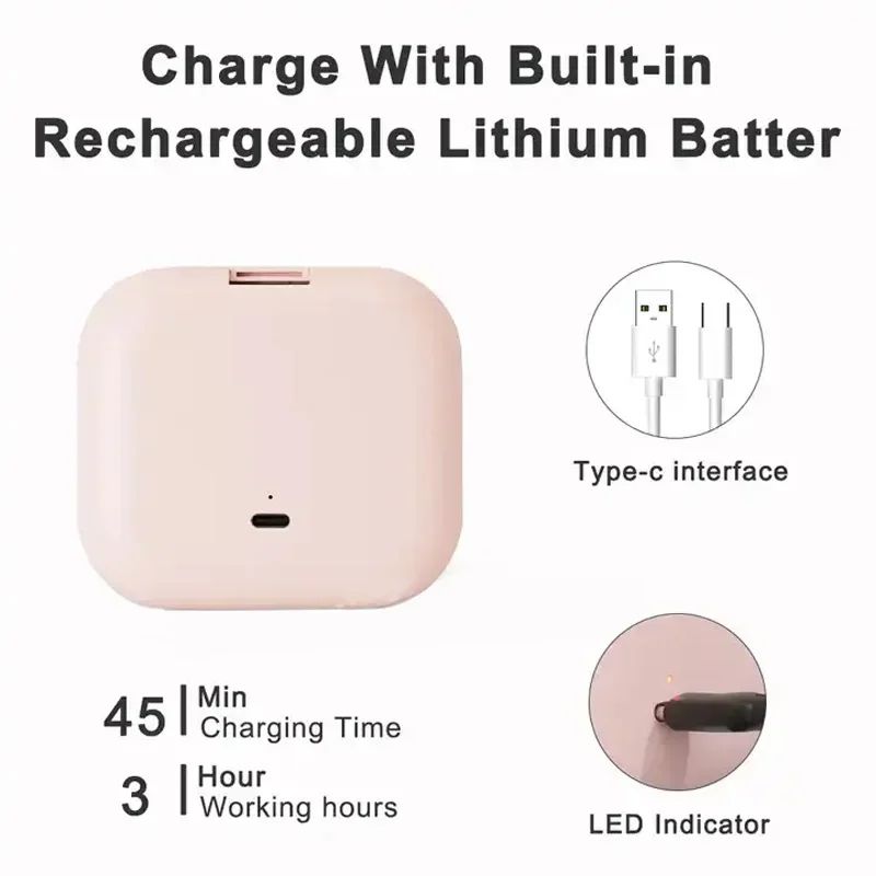 MiniReflex – Espelho de Maquiagem Portátil com Luz LED | Design Luzelle