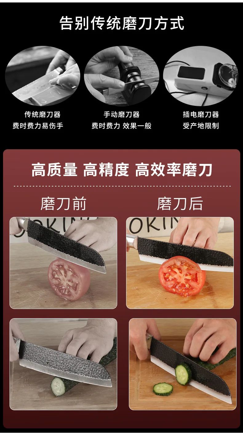 CortaFácil Turbo – Afiador Elétrico 4 Engrenagens para Facas