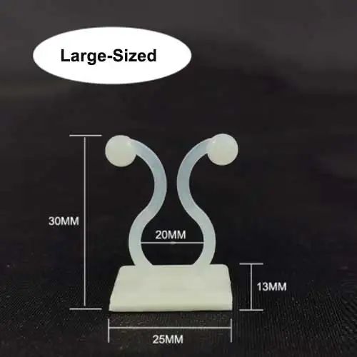 Gruda Verde – Clipes Invisíveis para Plantas na Parede