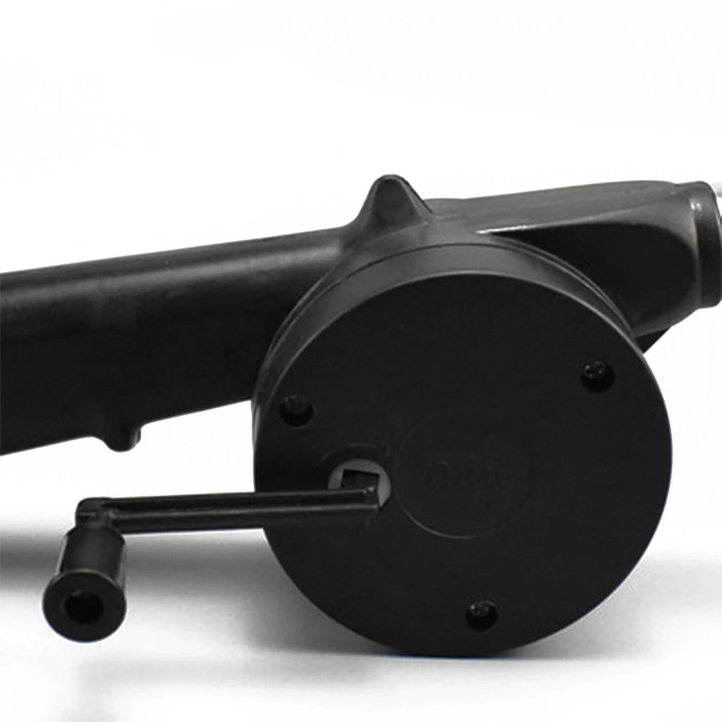ChurrasBlow – Ventilador de Manivela para Churrasco e Camping