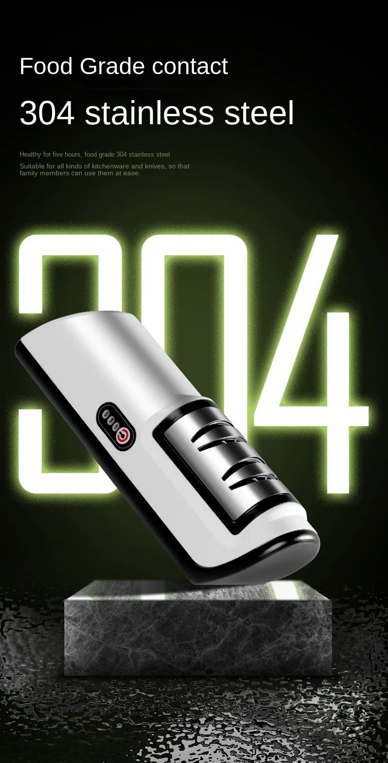 CortaFácil Turbo – Afiador Elétrico 4 Engrenagens para Facas