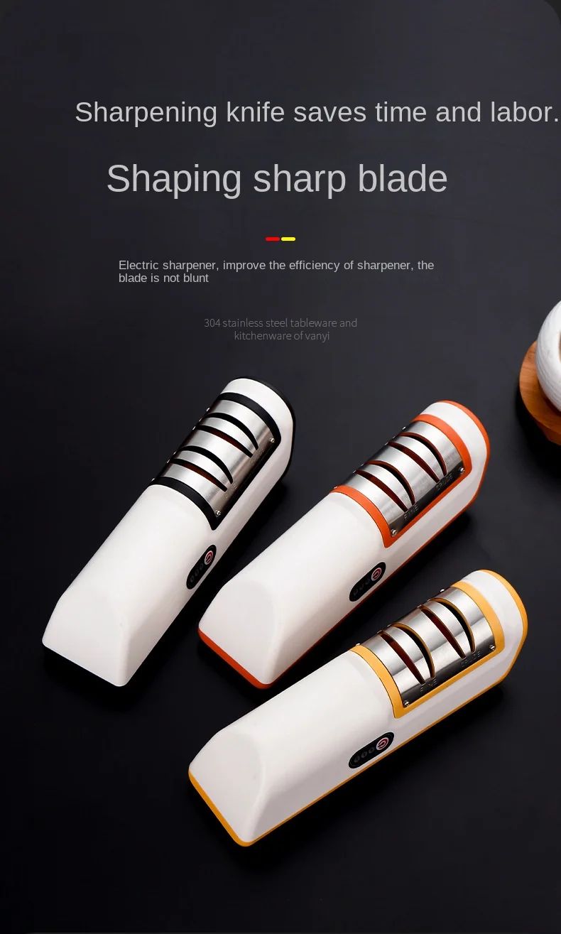 CortaFácil Turbo – Afiador Elétrico 4 Engrenagens para Facas