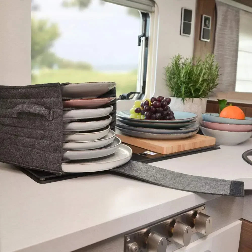 OrganizaGaveta RV – Divisor Ajustável para Talheres e Utensílios de Cozinha Motorhome