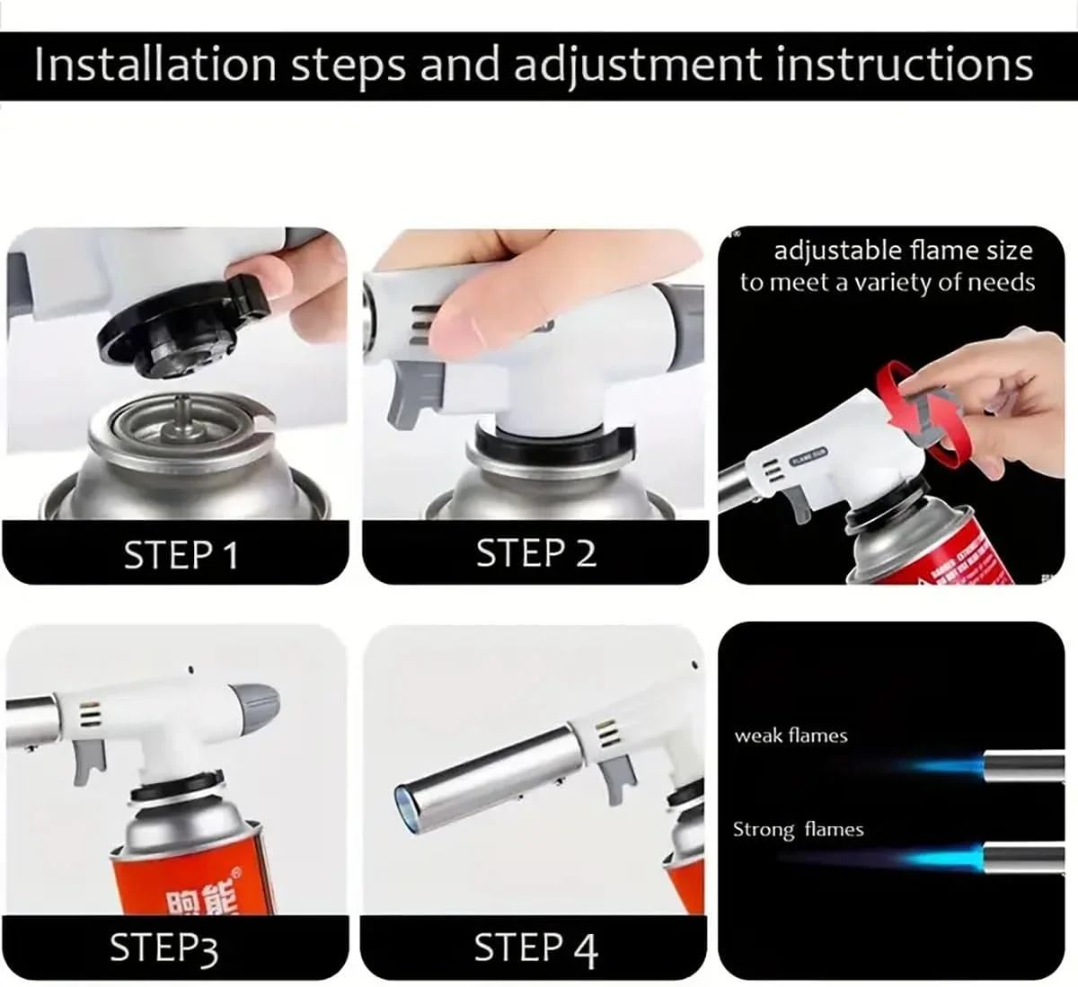 ChefBlaze – Maçarico Culinário Profissional a Gás Butano