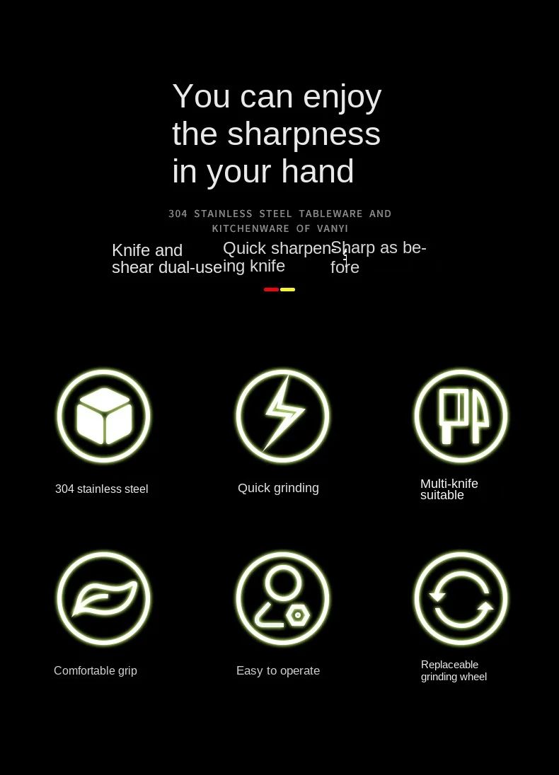 CortaFácil Turbo – Afiador Elétrico 4 Engrenagens para Facas