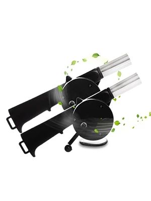 ChurrasBlow – Ventilador de Manivela para Churrasco e Camping