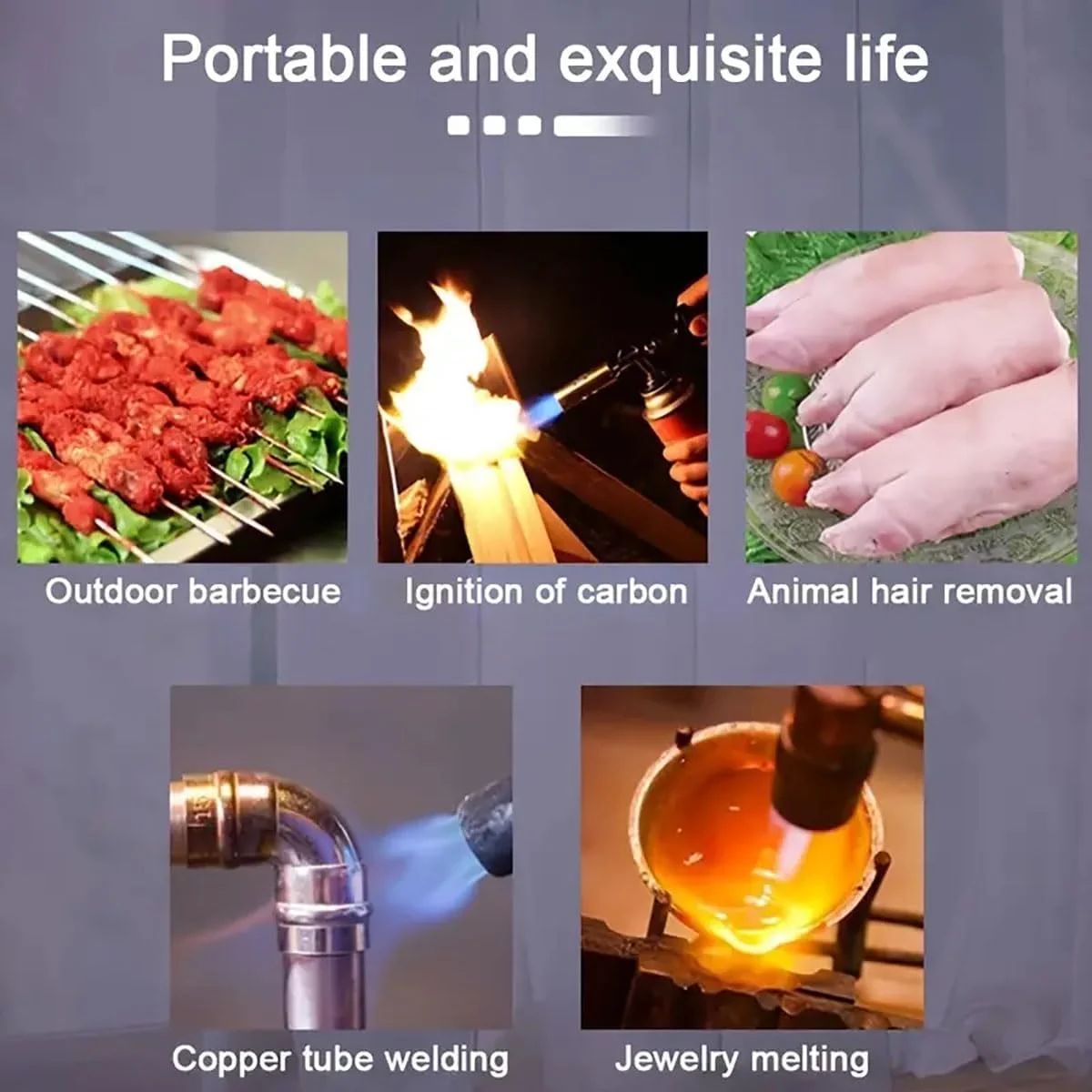 ChefBlaze – Maçarico Culinário Profissional a Gás Butano