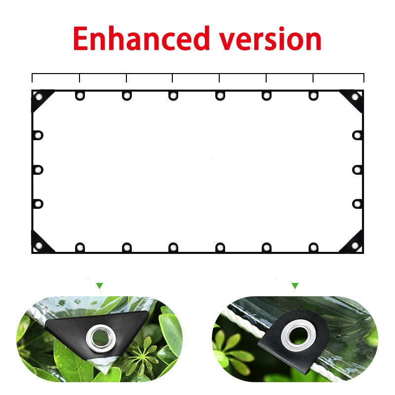 Capa Térmica para Plantas – Proteção Transparente contra Frio e Vento