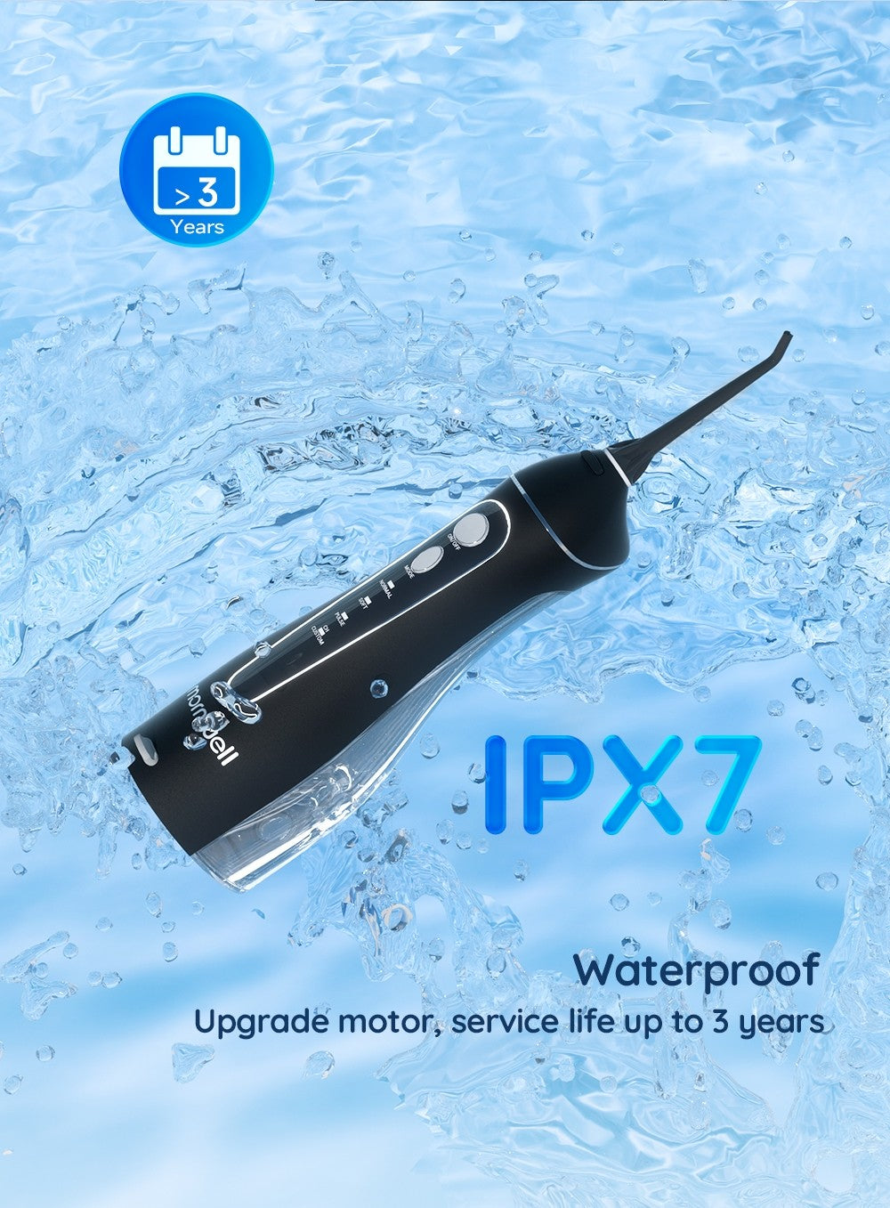 AquaFloss Portátil – Water Flosser USB Recarregável