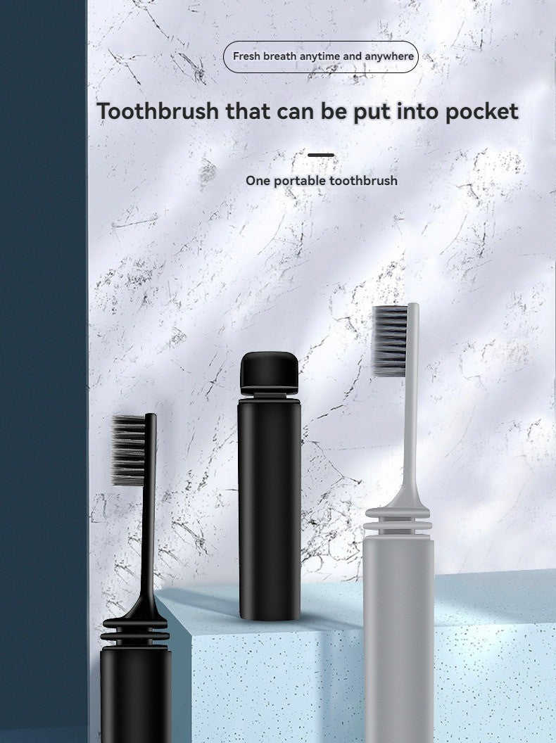 BrushGo Compact – Escova de Dente Dobrável para Viagens