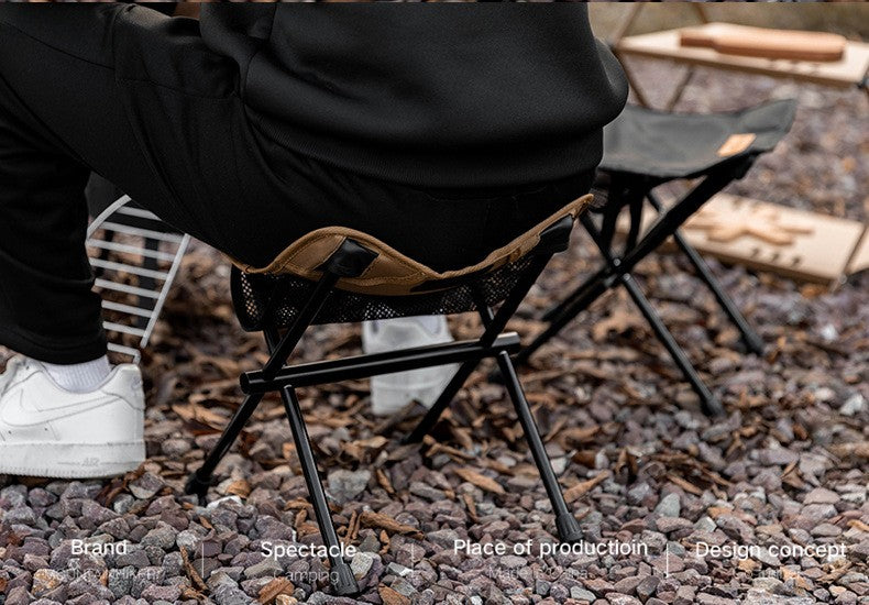 MoonTrip Flex – Cadeira Dobrável Ultraleve para Camping, Praia, Viagens e Aventura