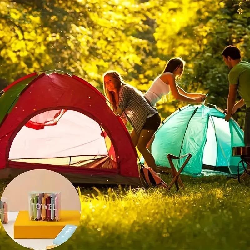 ToalhaPop – Toalha Comprimida Portátil de Uso Único