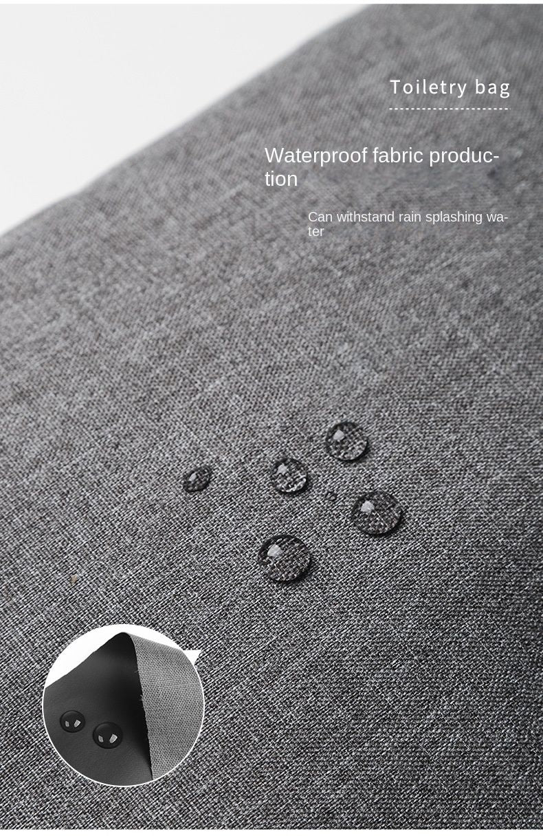 TravelCare Bag – Bolsa de Higiene com Separação Seca e Molhada | Dobrável & à Prova d’Água