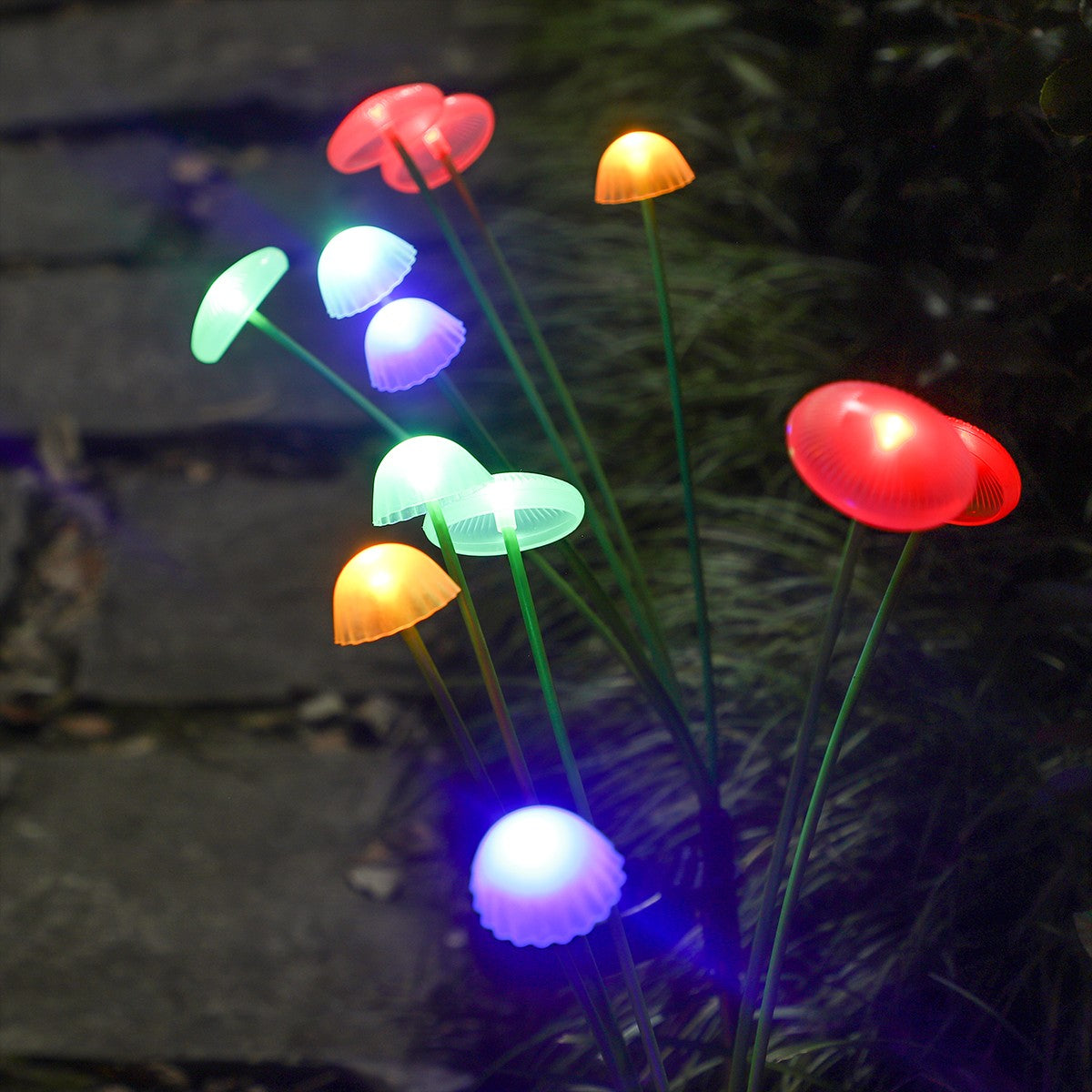 MushroomGlow Solar – Luminária LED Decorativa de Jardim