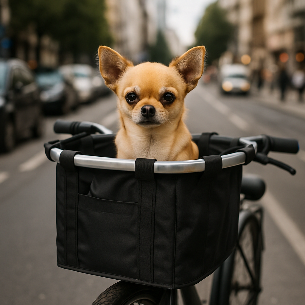 BikeBag City – Cesta dobrável para bicicleta com alça destacável
