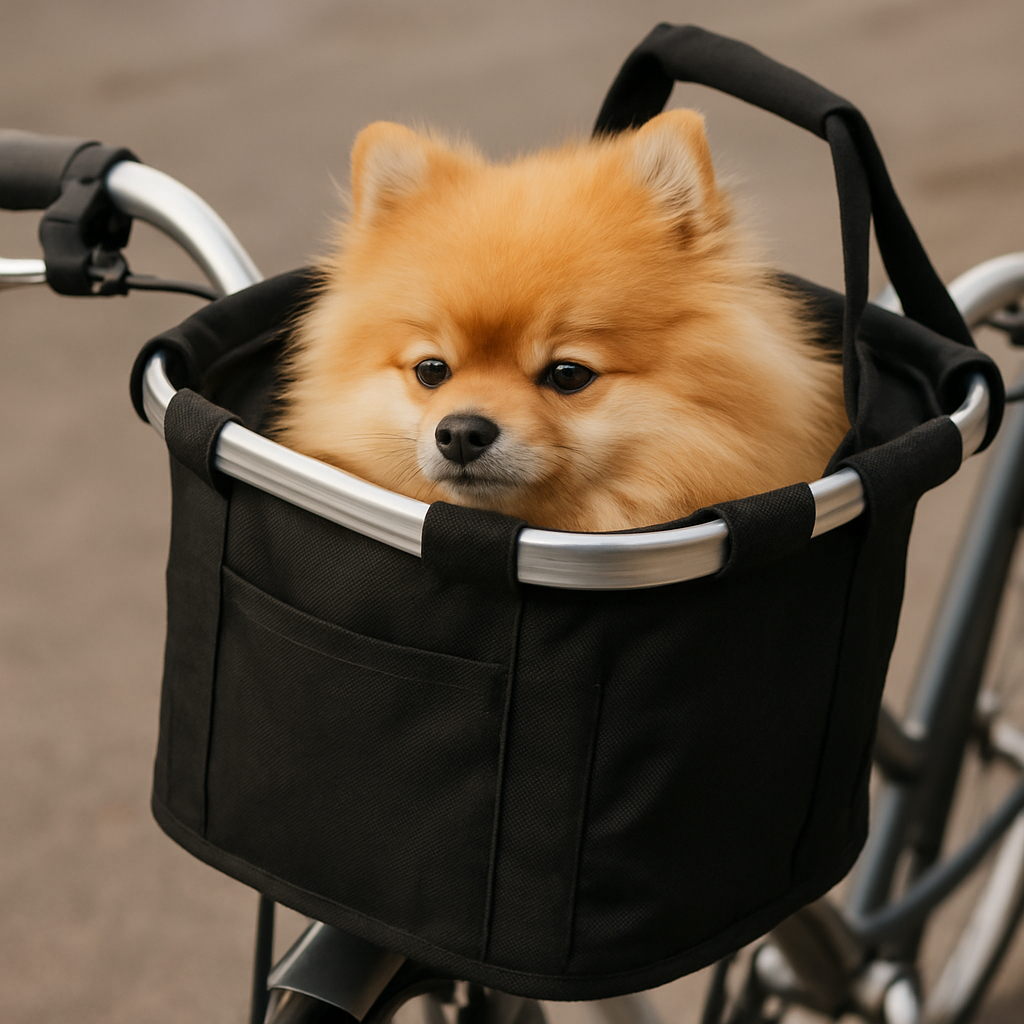 BikeBag City – Cesta dobrável para bicicleta com alça destacável