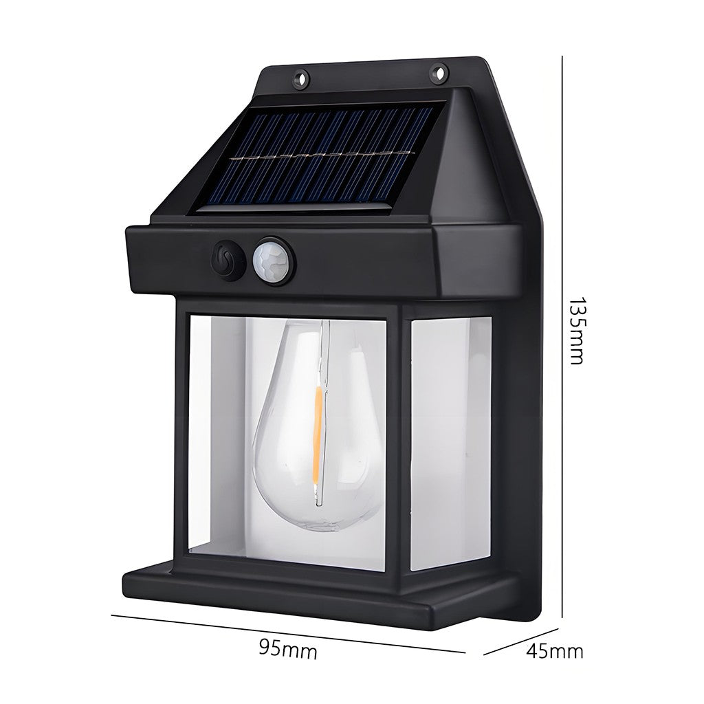 Vigia Noturno LED – Iluminador de Parede com Sensor de Movimento e Energia Solar