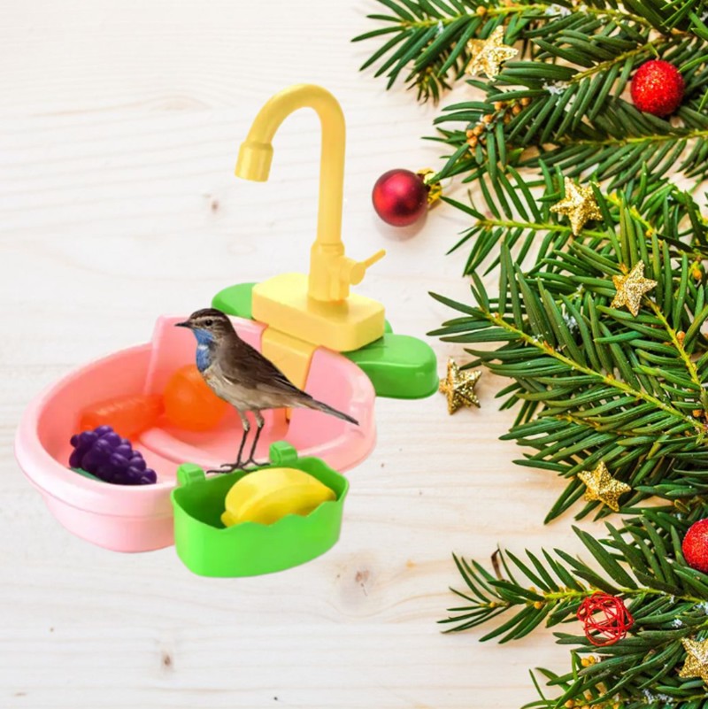 Cascata da Mata – Banheira automática com recirculação para pássaros