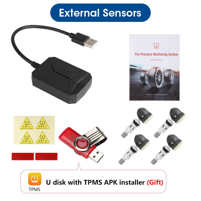 PressãoSegura TPMS – Monitor de Pressão com Alarmes Interno e Externo