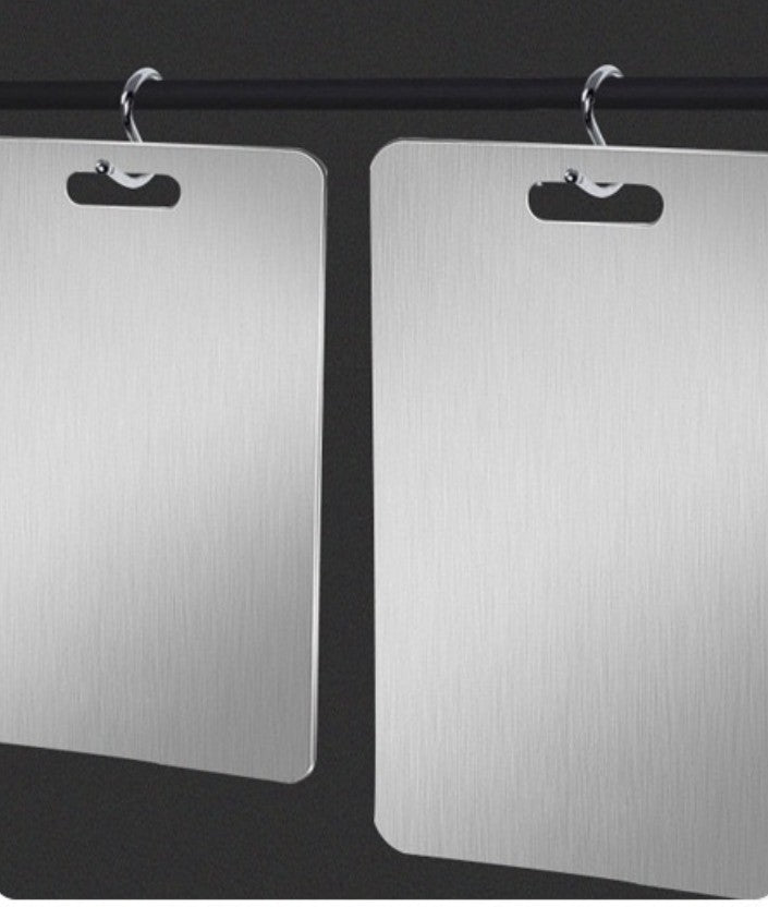 SteelChef Board – Tábua de Corte Inox 304 Antibacteriana para Cozinha Completa