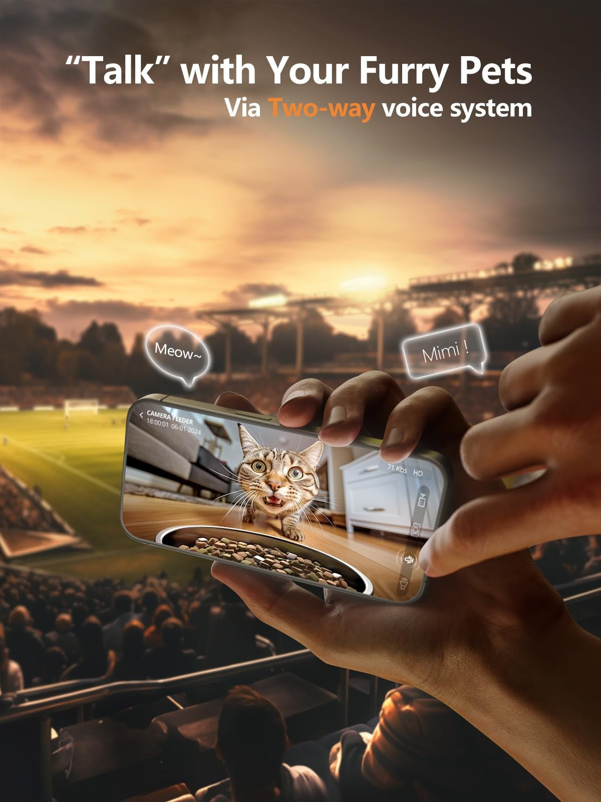 FeedVision – Alimentador Automático com Câmera WiFi