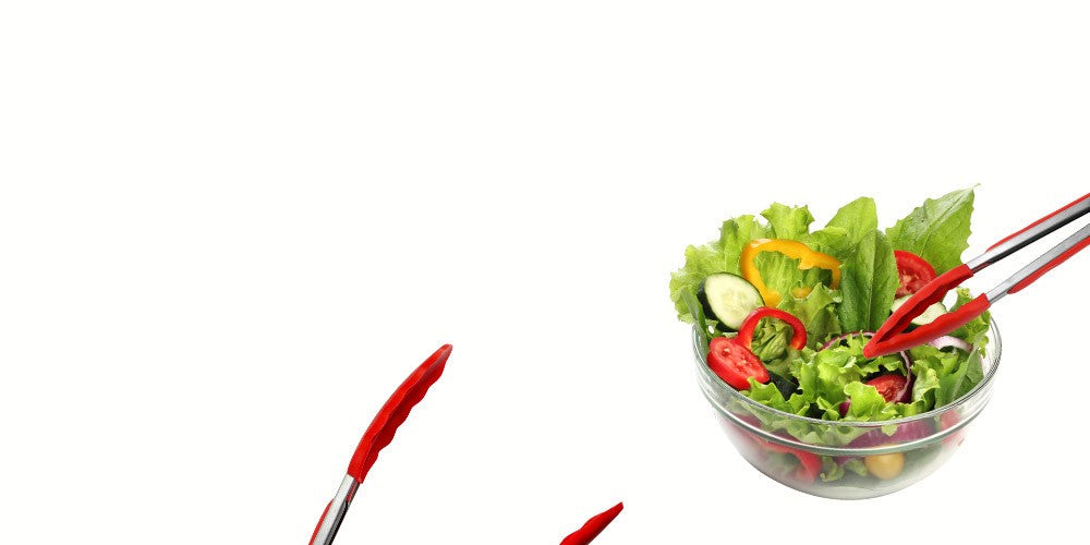 GripChef – Pinça de Silicone Antideslizante com Trava para Churrasco e Cozinha