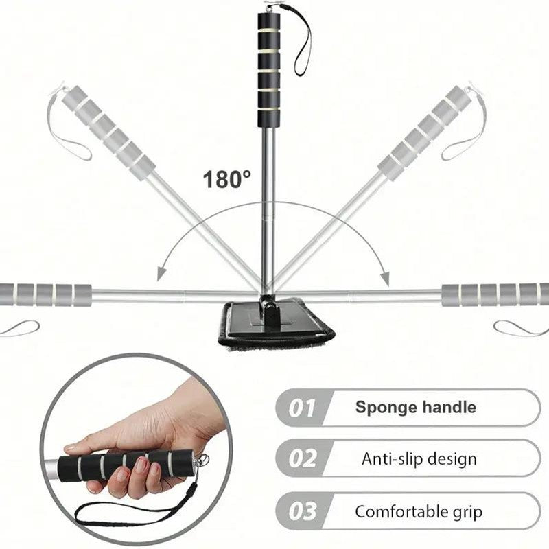 RainSweep Telescopic – Raspador e Limpador de Para-brisa