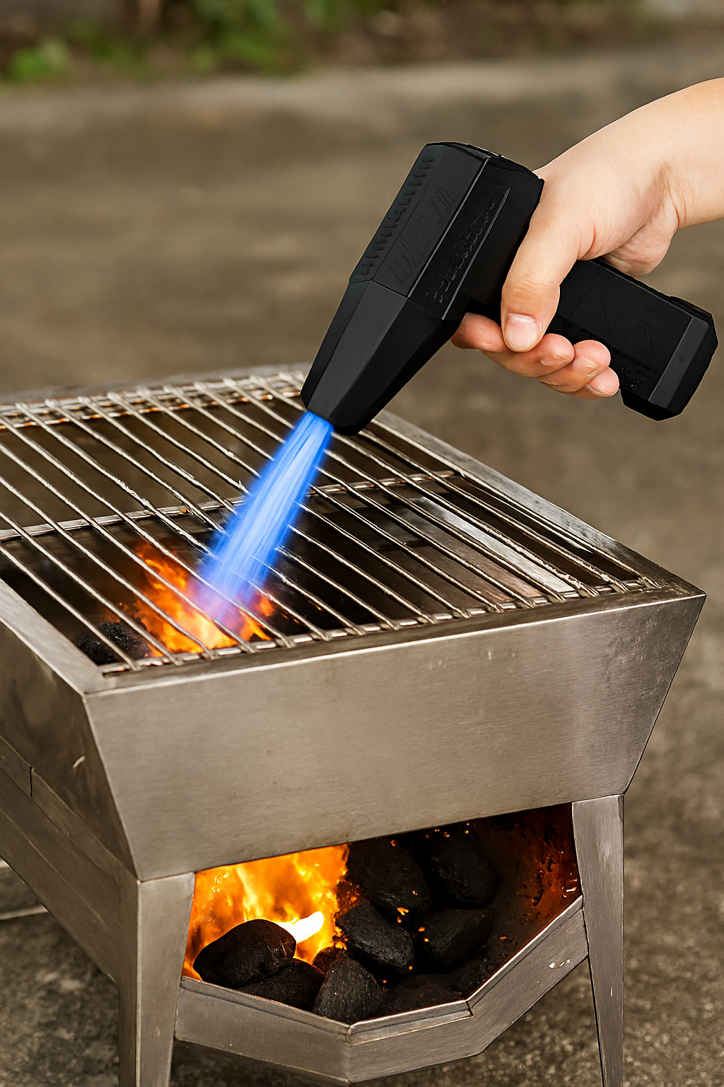 CoalJet – Ventilador de Brasa Portátil com Cabo USB