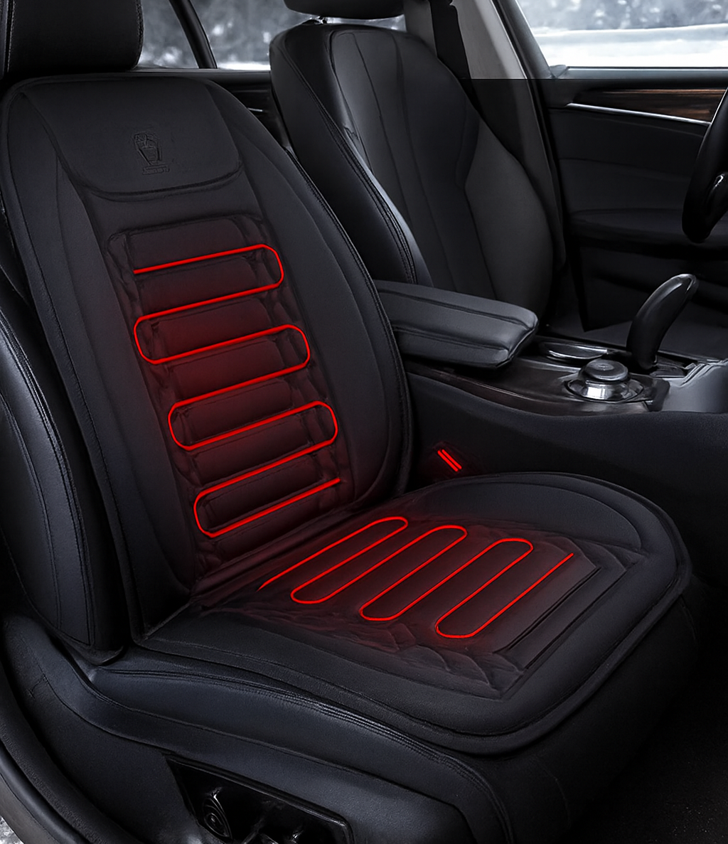 HeatSeat Confort – Capa de Assento Aquecida 12V para Carro