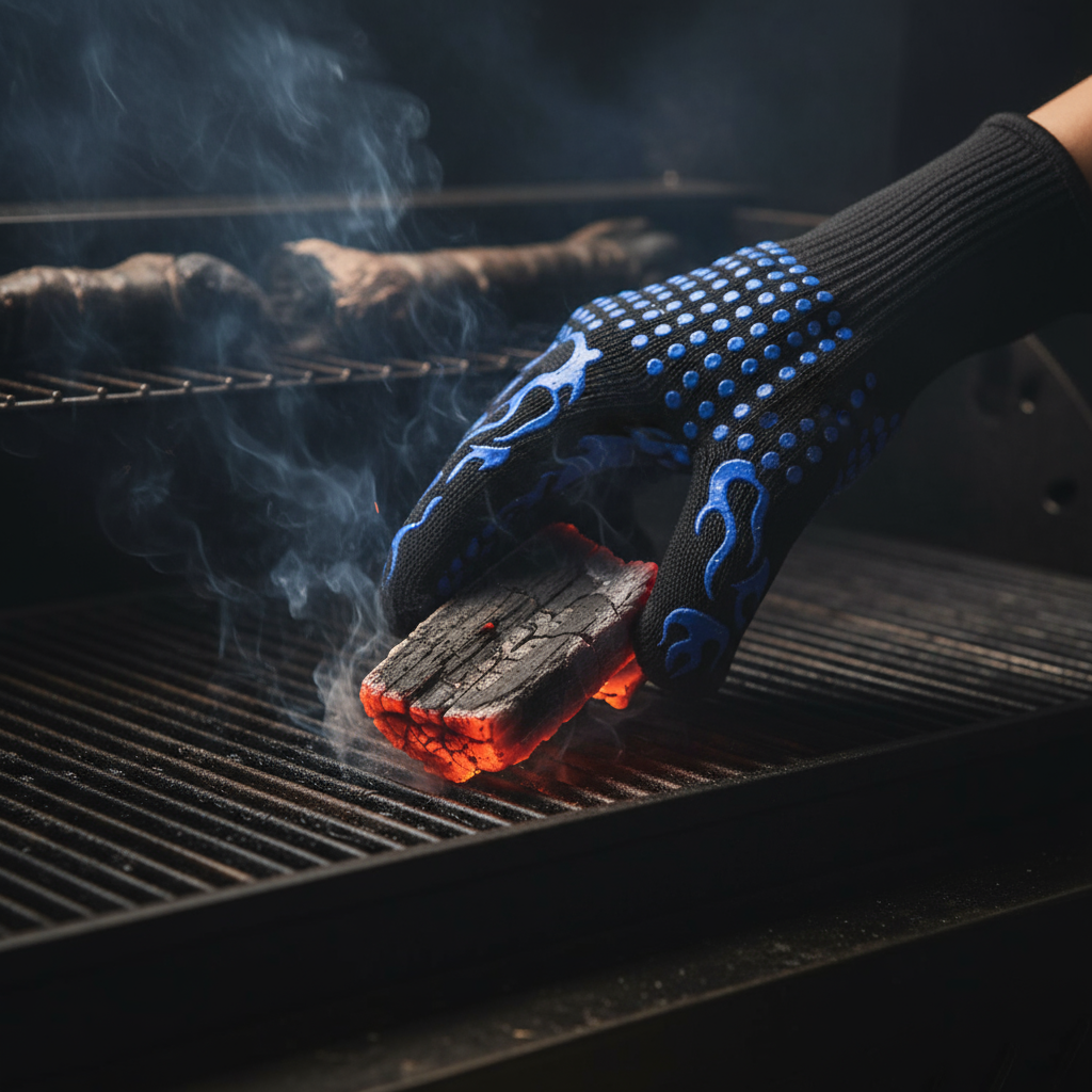 BrasaShield – Luva de Proteção para Altas Temperaturas