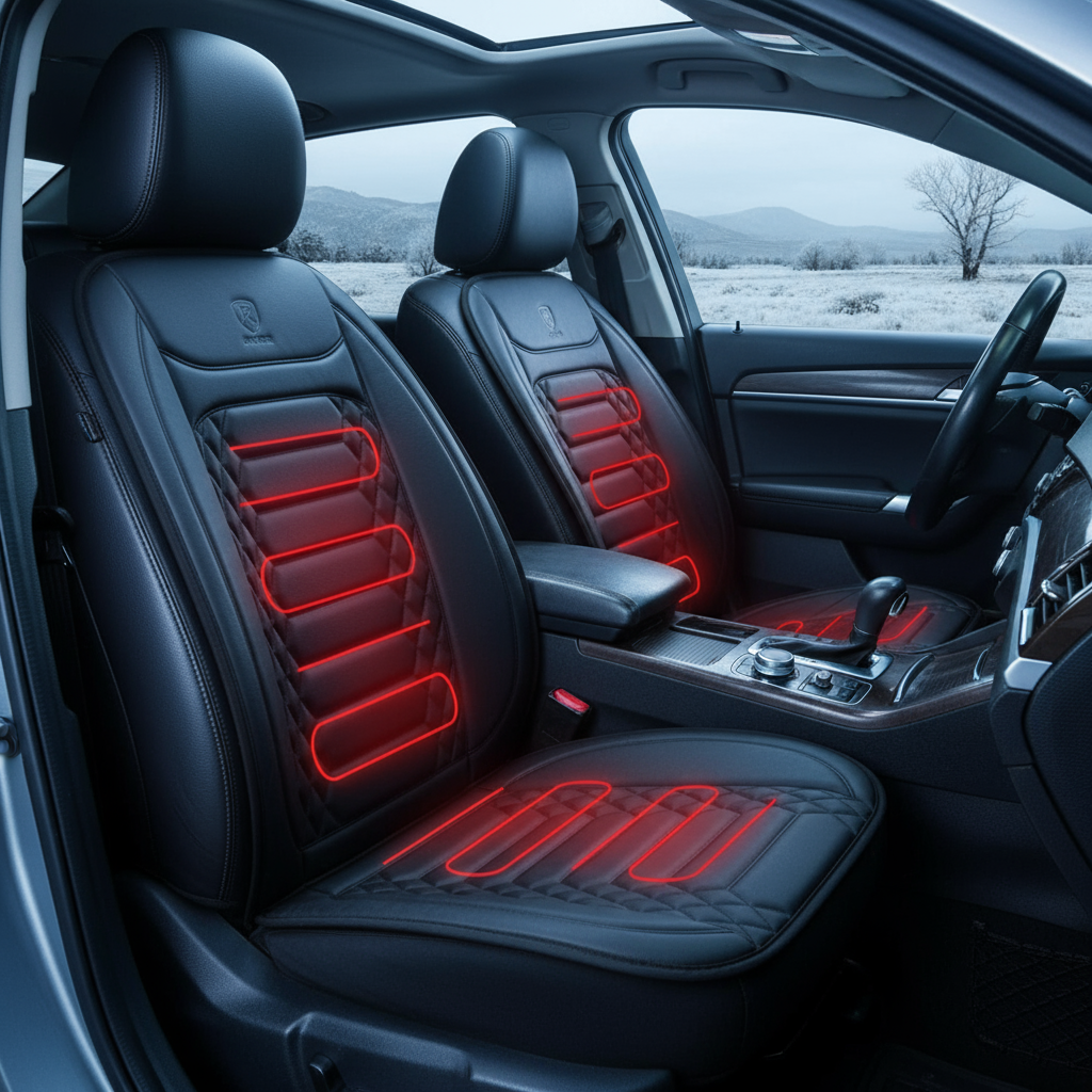 HeatSeat Confort – Capa de Assento Aquecida 12V para Carro