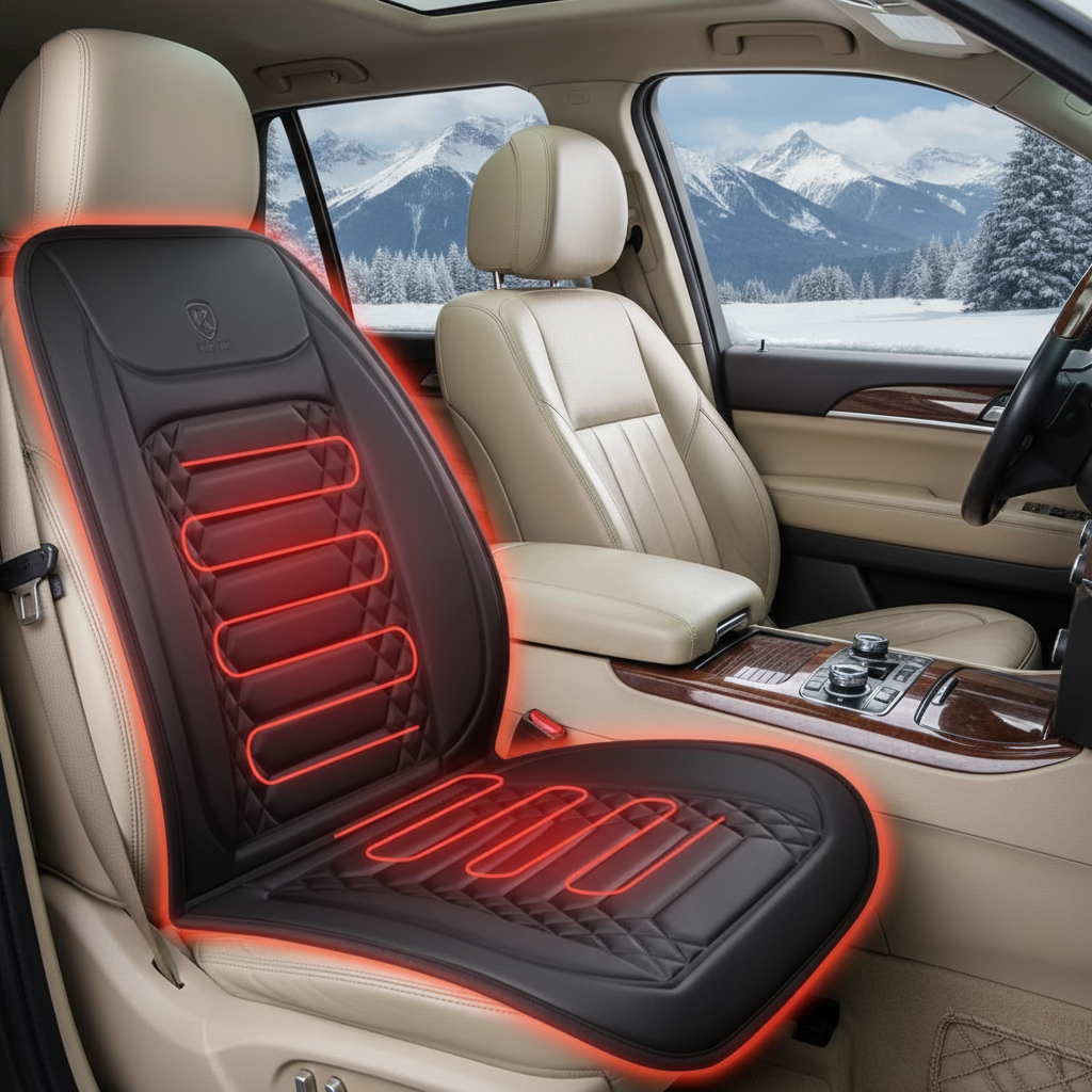 HeatSeat Confort – Capa de Assento Aquecida 12V para Carro