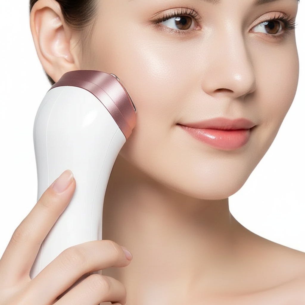 SonicGlow Mini – Massageador Facial de Microcorrente e Ultrassom