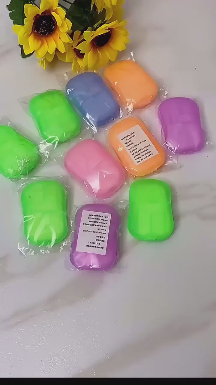 SabãoFolha Go – Sabonete em Folha Descartável Portátil para Viagem